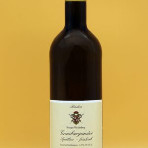 Ihringer Winklerberg Grauburgunder Spätlese feinherb 2022