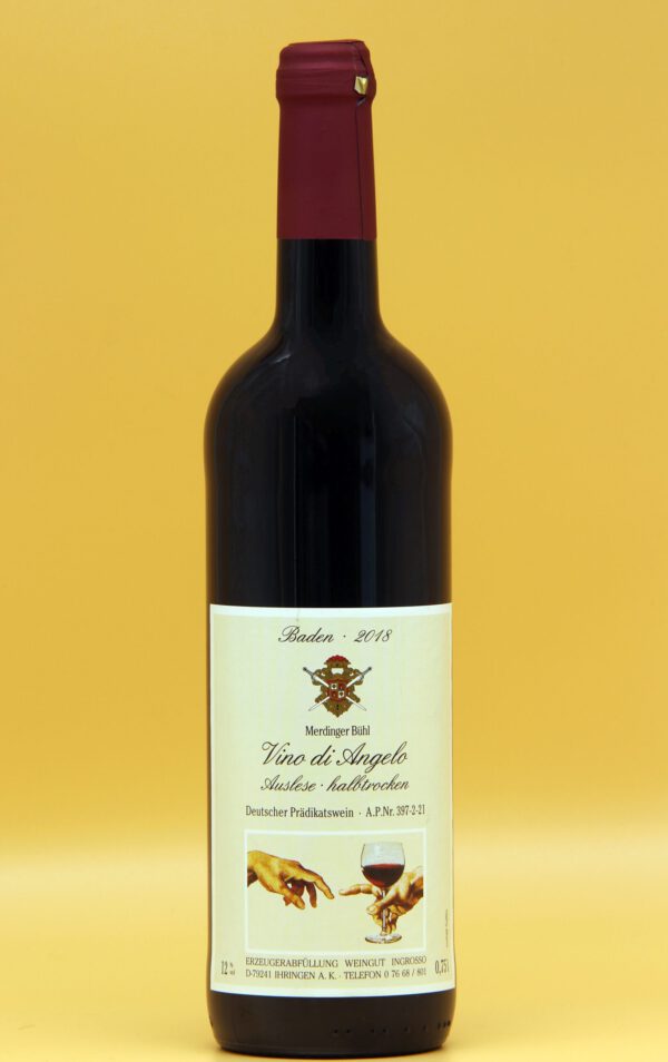 Merdinger Bühl "Vino di Angelo" halbtrocken Auslese 2018