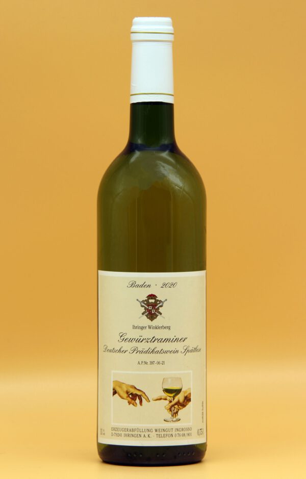 Ihringer Winklerberg Gewürztraminer Spätlese 2020